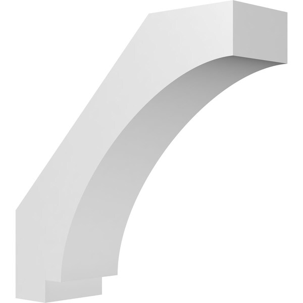 Ekena Millwork 3-in. W x 10-in. D x 10-in. H Imperial Architectural Grade PVC Knee Brace BRCP03X10X10IMP - main